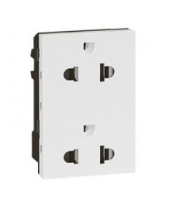 Ổ cắm đôi Arteor 3 cực chuẩn Âu-Mỹ