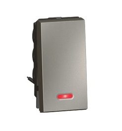 Công tắc Arteor 10A, 2 chiều, có đèn, 1 module