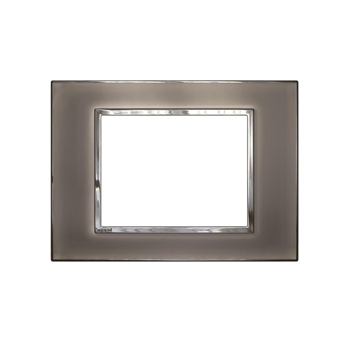 Mặt che kính xám Arteor - 3 module 576455-2 Mặt che kính xám Arteor - 3 module