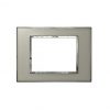 Mặt che sợi inox xoắn Arteor - 3 module