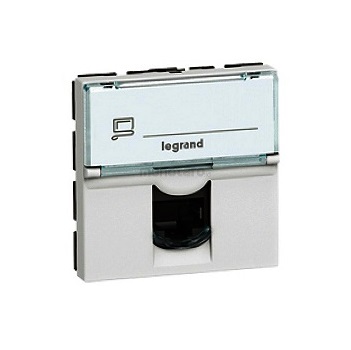 Ổ cắm mạng Cat5e UTP Arteor 2 module 572315 Ổ cắm mạng Cat5e UTP Arteor 2 module