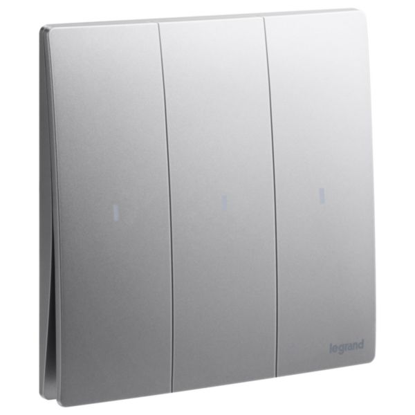 LG-281015DS-WEB-R Công tắc ba 2 chiều có đèn 16A Mallia Senses - Legrand | 281015