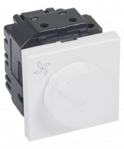 Chiết áp điều khiển quạt dạng xoay 100W - White | 572218