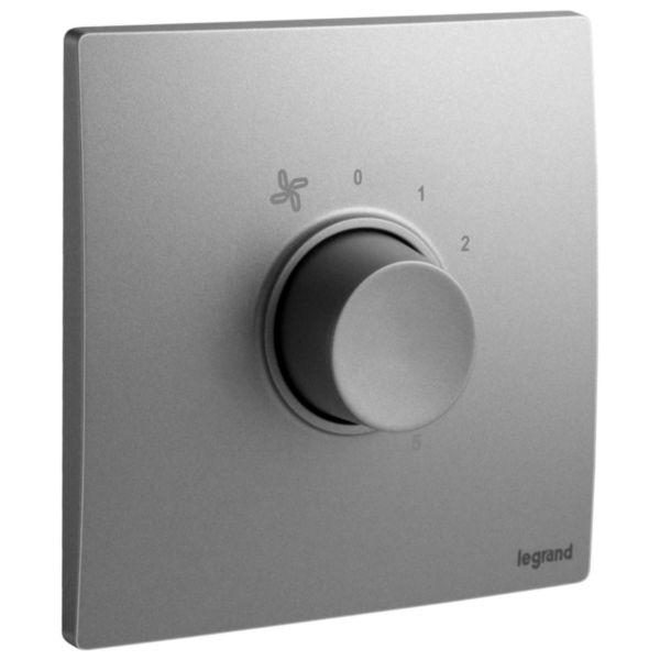 Dimmer quạt 100W Mallia Senses - Dark Silver | 281082DS