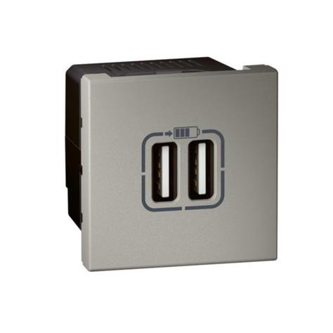 572578 Ổ cắm đôi sạc USB Type-C Arteor 3 A / 15 W 230 V | 572572