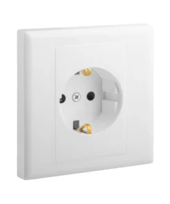 Ổ cắm đơn chuẩn Đức 16A Eloe | 618056