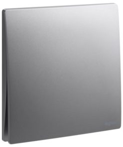Công tắc đơn 2 chiều 16A Mallia Senses - Dark Silver | 281001DS