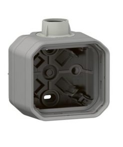 Đế nổi Plexo 1 Gang có ngõ vào Cable Glands | 069656