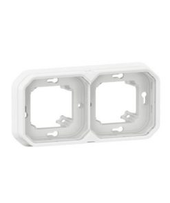 Khung đỡ chống thấm 2 Gang - IP55 - Trắng | 069694