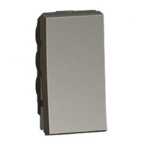 Nút nhấn đơn 6A 1 chiều 1 module Arteor - Magnesium | 572500