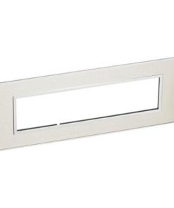 Mặt che 8 mod + khung đỡ - Inox - 576706