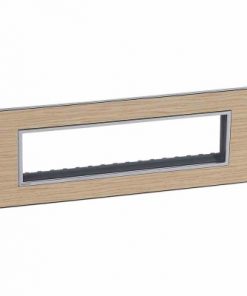 Mặt che 8 mod + khung đỡ - Light oak - 576719