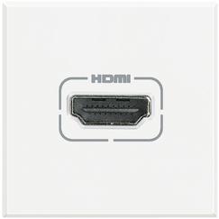 Hạt ổ cắm HDMI 2M màu trắng | HD4284