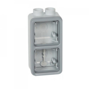 Đế nổi Plexo 2Gang có ngõ vào Cable Glands | 069668