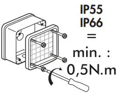 Adaptor Mosaic - Plexo 66 - 2 Modules - Grey – 684636