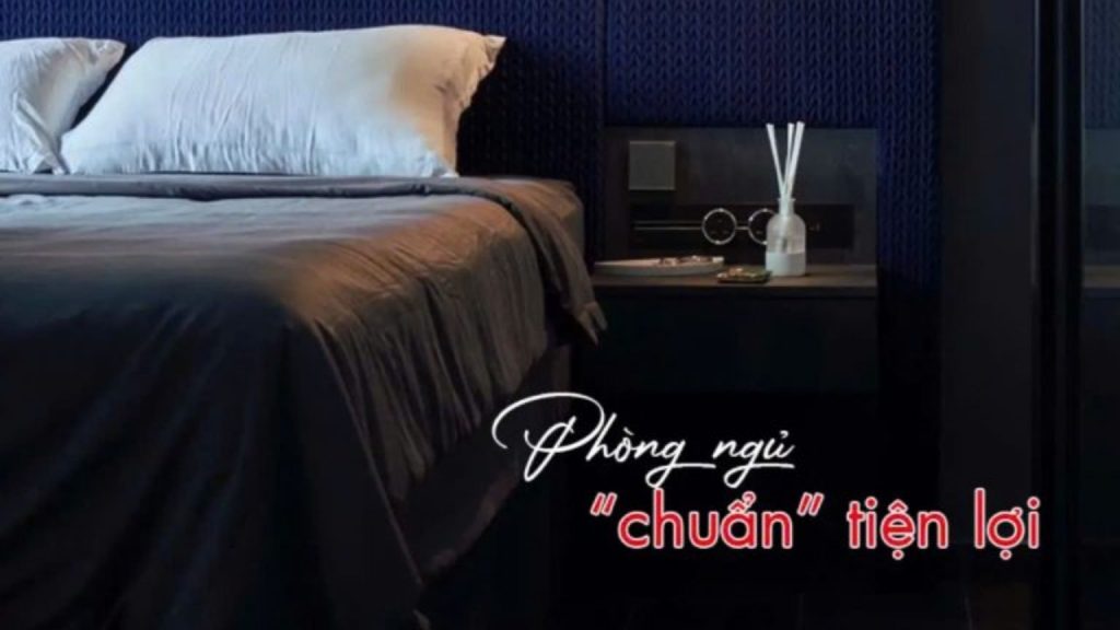Ổ cắm ray trượt lắp đặt trong phòng ngủ