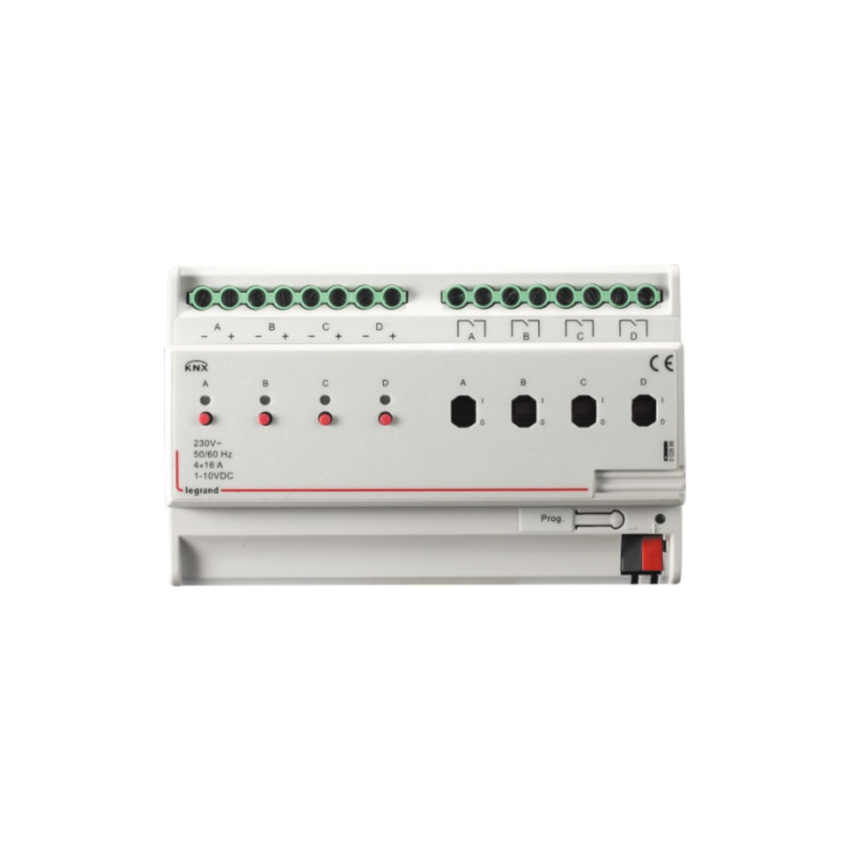 Bộ điều khiển độ sáng KNX DIN RLC DIM 4 X - Legrand 002688