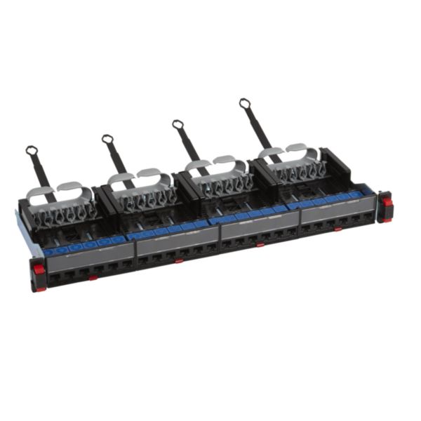 Patch Panel 19 Inch – 24 Cổng RJ45 Cat6 UTP | 033760