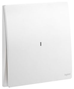Nút nhấn đơn có đèn LED 10A Mallia Senses | 281057