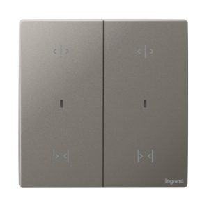 Công Tắc Rèm Legrand Mallia Senses 1G Có Dây Màu Bạc – 281511DS giải pháp đến từ thiết bị điện legrand