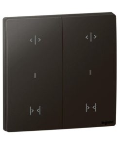 Công tắc đôi điều khiển rèm Mallia Senses with Netamo | 281510