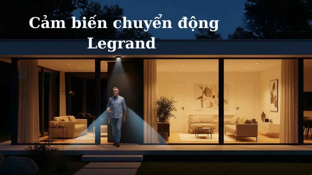 Cảm biến chuyển động Legrand - Giải pháp tự động hóa ánh sáng thông minh