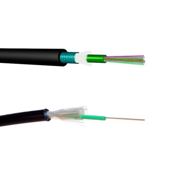 032523 Cáp quang ngoài trời OS2 Loose Tube 4 Core – Bọc thép chống chuột