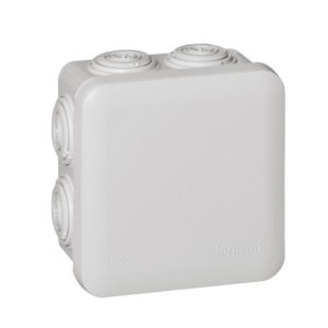 Hộp Nối Dây Vuông Plexo Với 7 Đầu Nối Legrand 80x80 IP55 IK07 Màu Xám - 092012 giải pháp đến từ thiết bị điện legrand