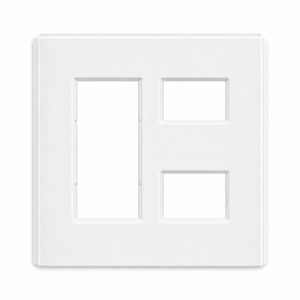 Mặt Che + Khung Rivia Legrand 5M 4×4 Màu Trắng - 654365 giải pháp đến từ thiết bị điện legrand