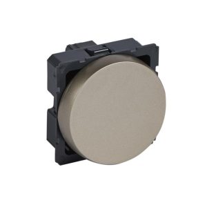Công Tắc Arteor Legrand 1 Chiều 10AX 250V 2 Module Dạng Tròn Màu Champagne – 570066 giải pháp đến từ thiết bị điện legrand